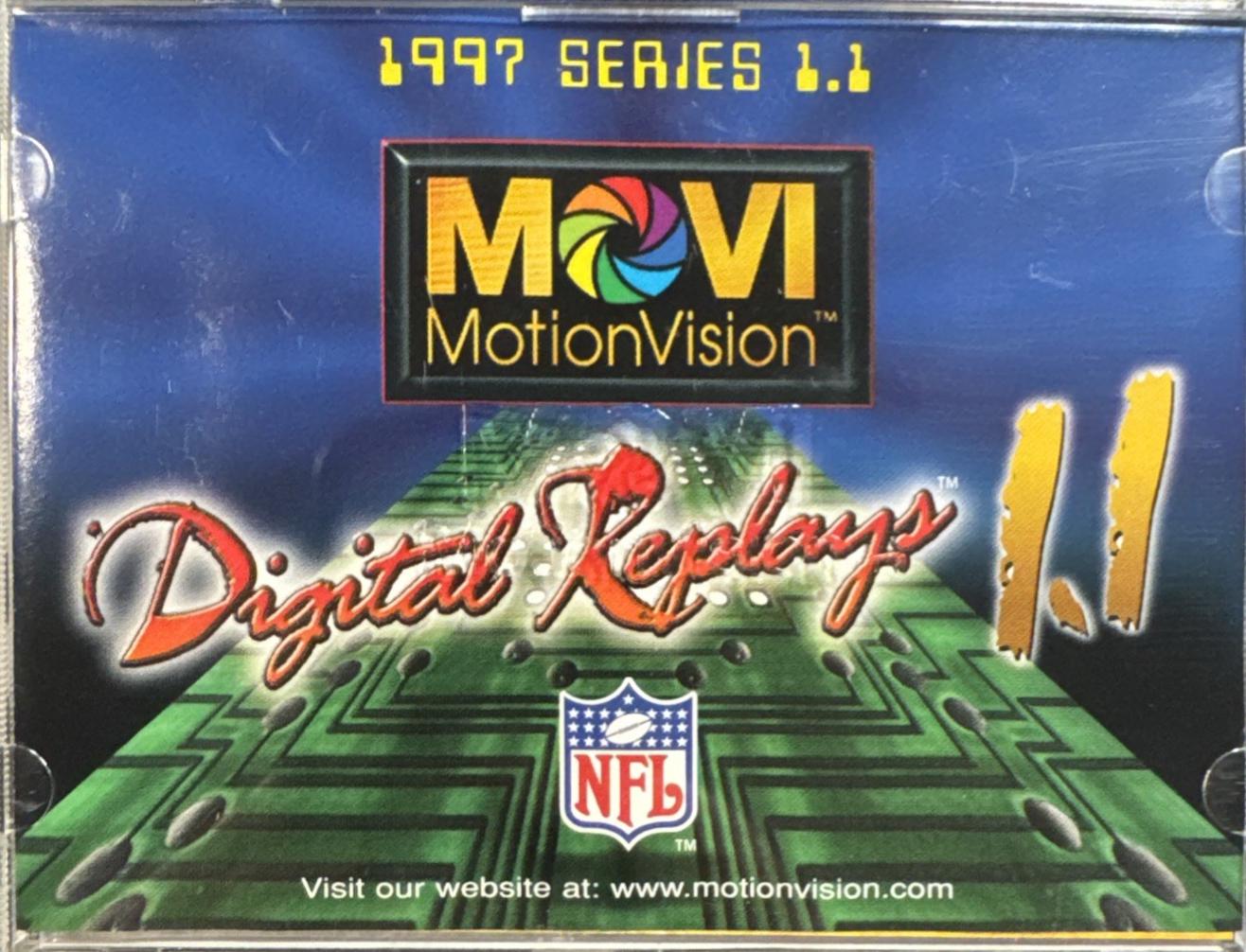 Jerry Rice #7 1996 Motion Vision Football