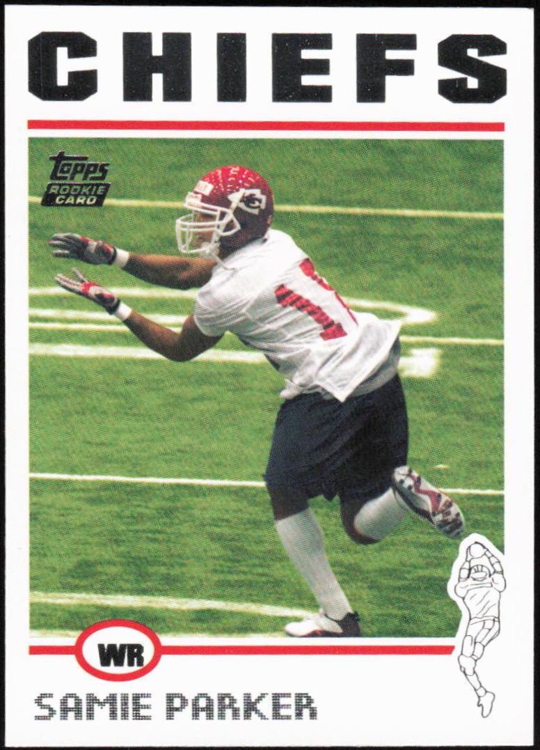 Samie Parker #378 Football Cards 2004 Topps