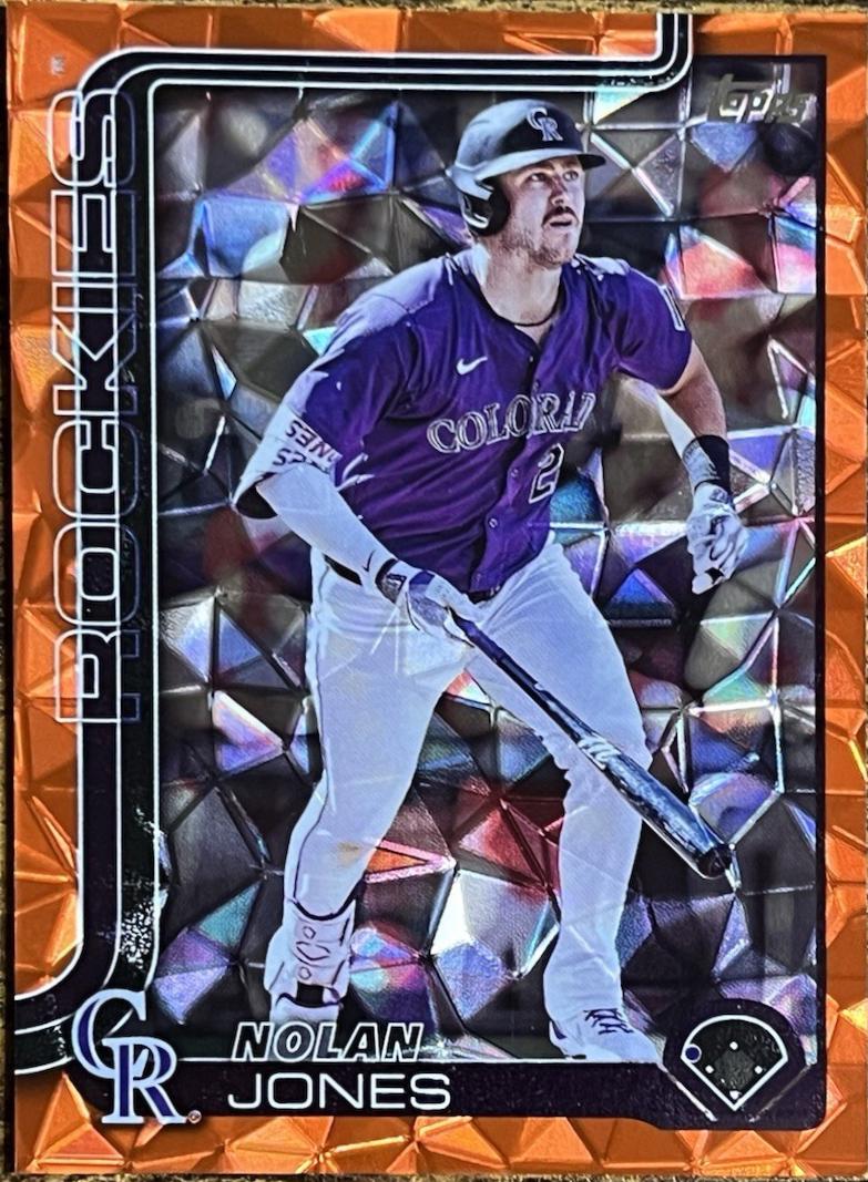 Nolan Jones [Orange Diamante Foil] #403
