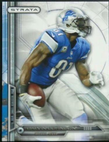 Calvin Johnson #1 Football Cards 2014 Topps Strata