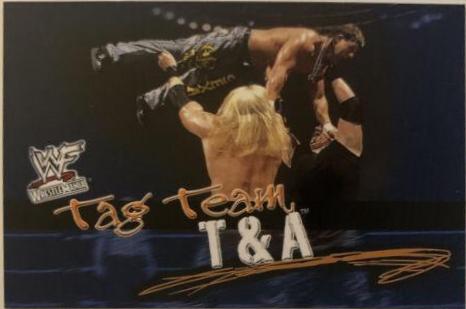 T and A #74 Wrestling Cards 2001 Fleer WWF Wrestlemania