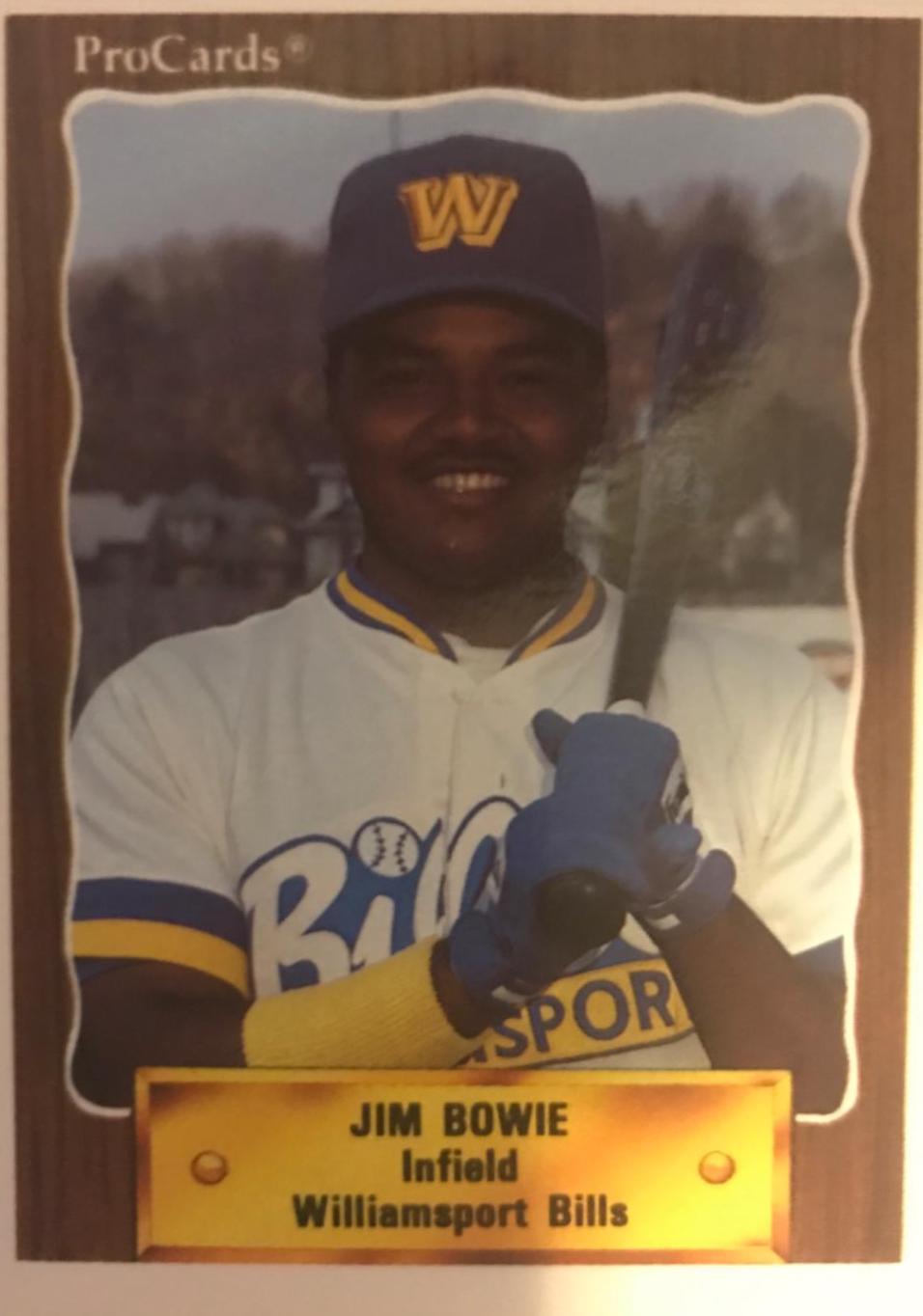 Jim Bowie #1067 Baseball Cards 1990 Procards