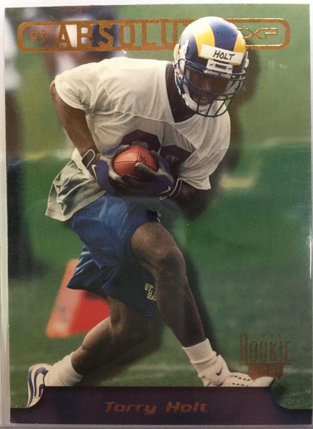 Torry Holt #6 Football Cards 1999 Playoff Absolute Exp