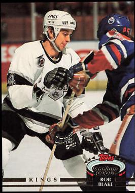 Rob Blake #23 Hockey Cards 1992 Stadium Club