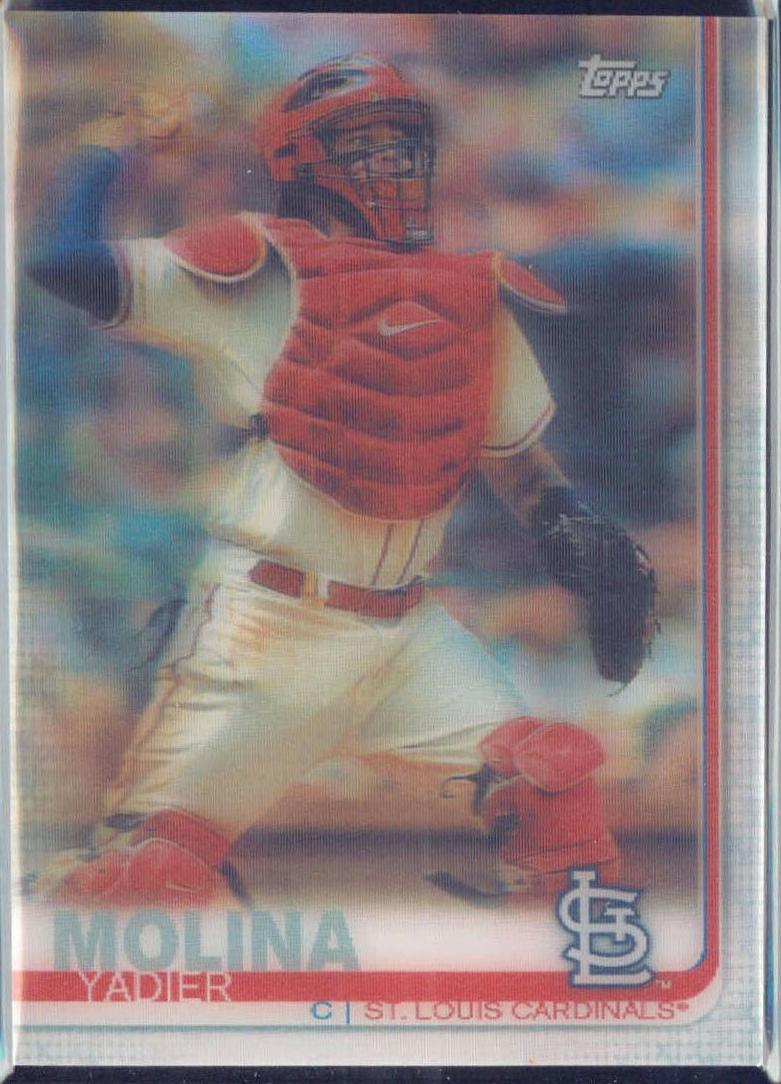 Yadier Molina #225 Baseball Cards 2019 Topps on Demand 3D