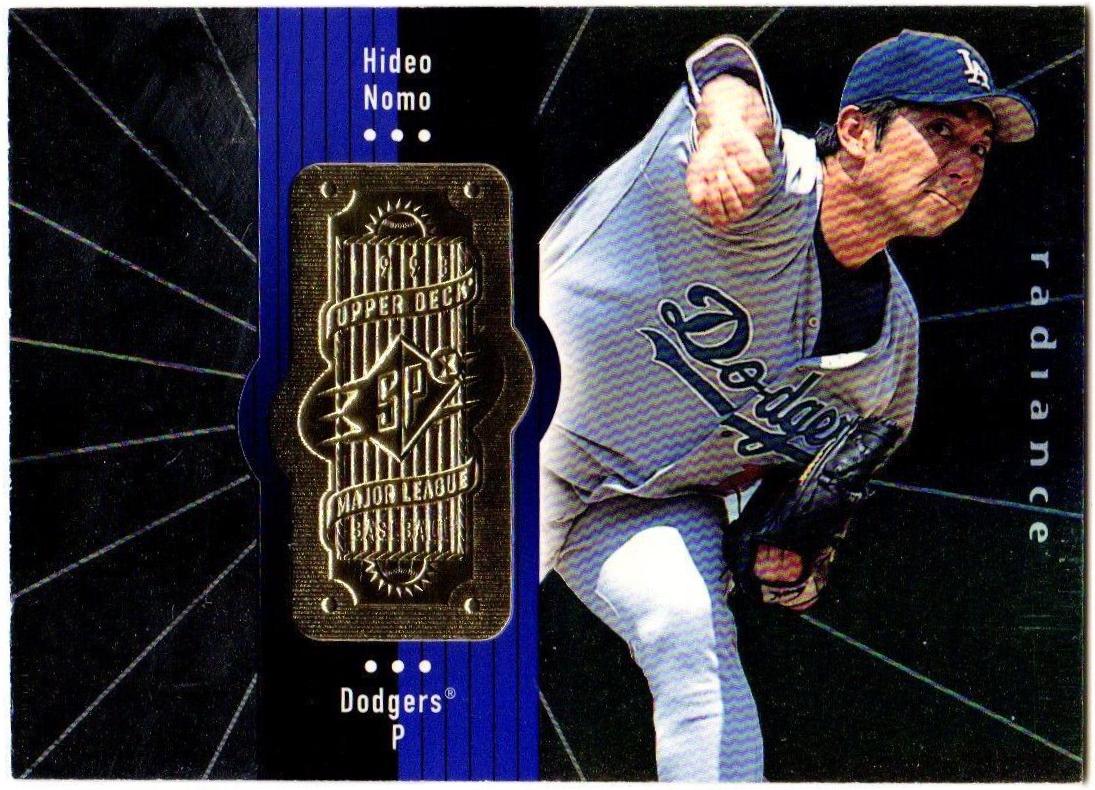 Hideo Nomo #93 Baseball Cards 1998 SPx Finite