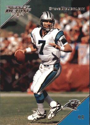 Steve Beuerlein #47 Football Cards 2001 Topps Debut