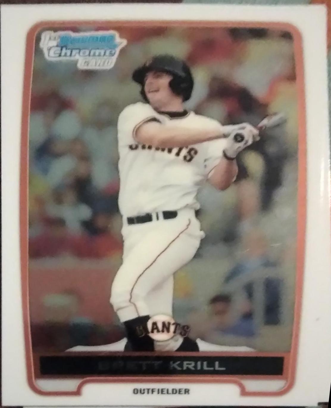 Brett Krill #BCP51 Baseball Cards 2012 Bowman Chrome Prospects