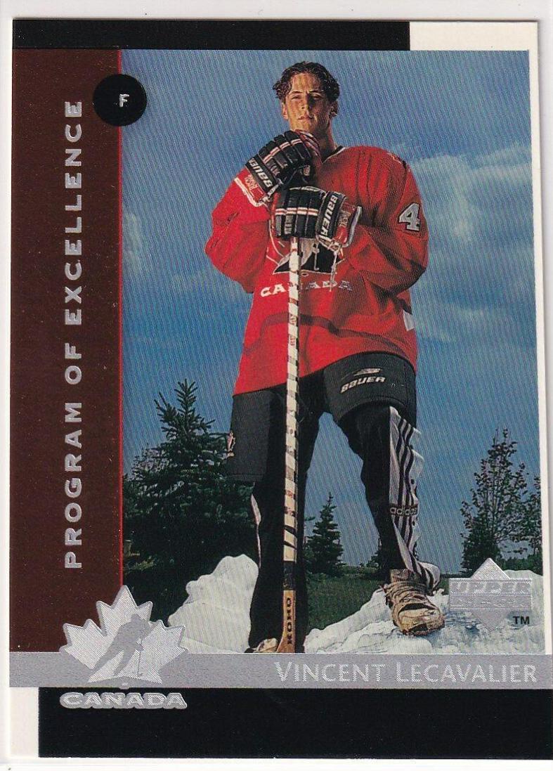 Vincent Lecavalier #412 Hockey Cards 1997 Upper Deck