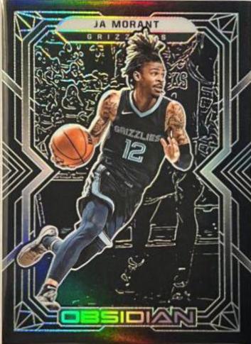 Ja Morant #12 Basketball Cards 2021 Panini Obsidian