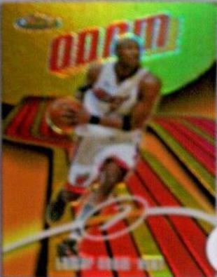Lamar Odom Gold Refractor #7 Basketball Cards 2003 Finest