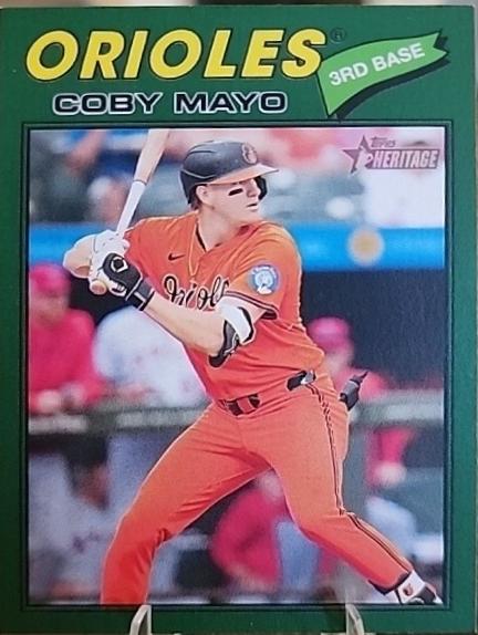 Coby Mayo [Dark Green Bordered] #49
