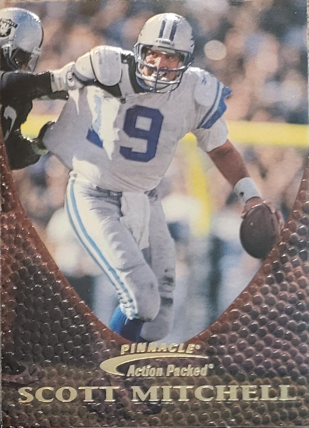 Scott Mitchell #12 Football Cards 1997 Pinnacle Action Packed