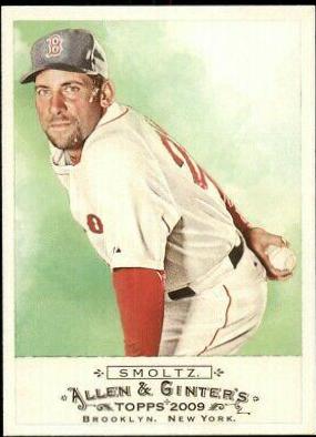 John Smoltz #7 Baseball Cards 2009 Topps Allen & Ginter