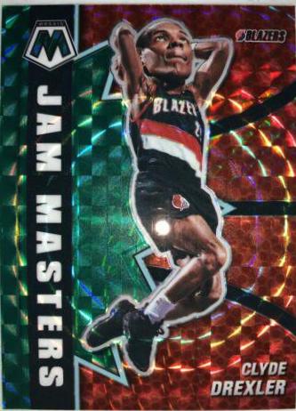 Clyde Drexler [Green Mosaic] #17
