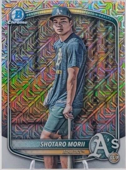 Shotaro Morii [Rose Gold Mojo Mega Refractor Variation] #BCP-170