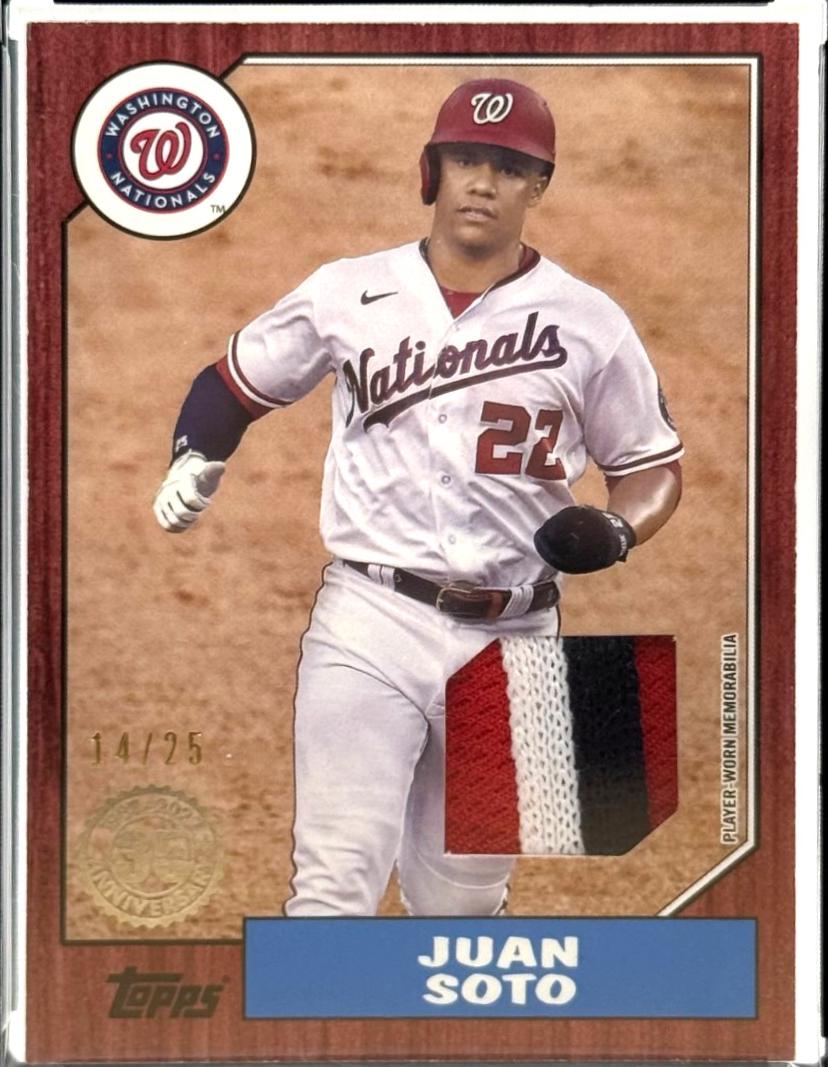 Juan Soto [Red] #87R-JS