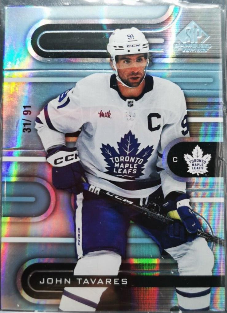 John Tavares #57 2022-23 SP Game Used Hockey
