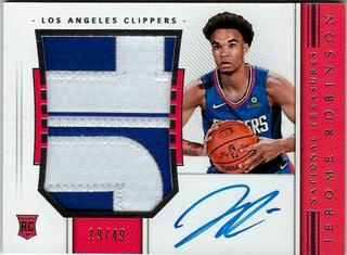 Jerome Robinson Patch Autograph