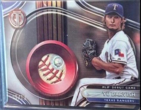 Yu Darvish #MR-YD Baseball Cards 2024 Topps Tribute Milestone Relic
