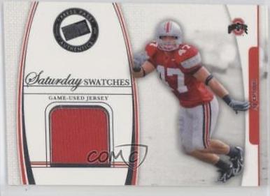AJ Hawk #LJC/AH Football Cards 2006 Press Pass Legends Saturday Swatches