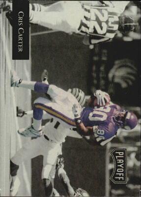 Cris Carter #33 Football Cards 1992 Playoff