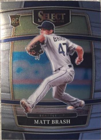 Matt Brash #1 Baseball Cards 2022 Panini Select