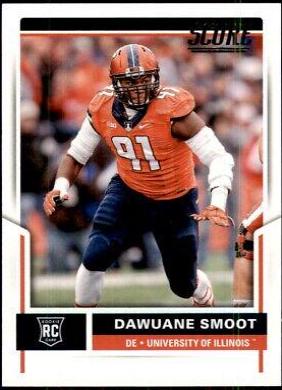 Dawuane Smoot #332 Football Cards 2017 Panini Score