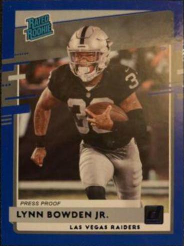 Lynn Bowden Jr. #332 Football Cards 2020 Panini Donruss
