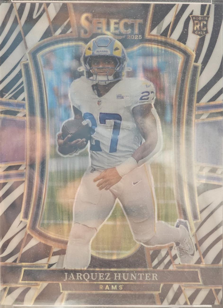 Jarquez Hunter [Zebra Prizm] #119
