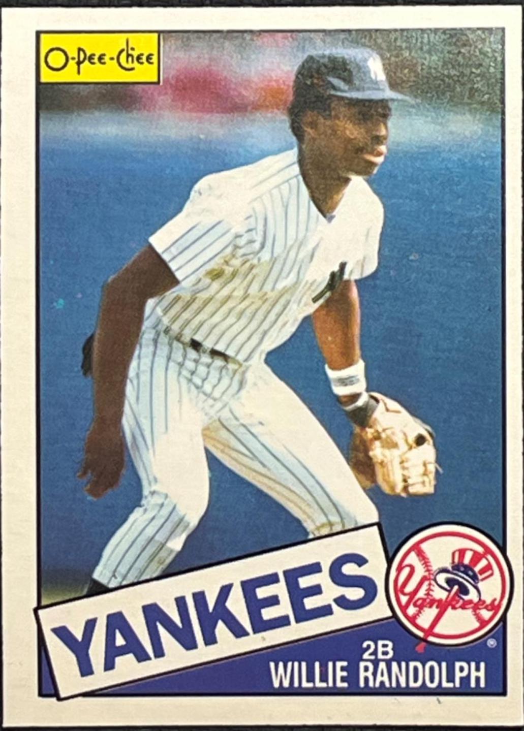 Willie Randolph #8 Baseball Cards 1985 O Pee Chee