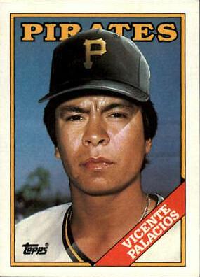 Vicente Palacios #322 Baseball Cards 1988 Topps