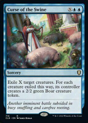 Curse of the Swine #716 Magic Commander Legends: Battle for Baldur's Gate