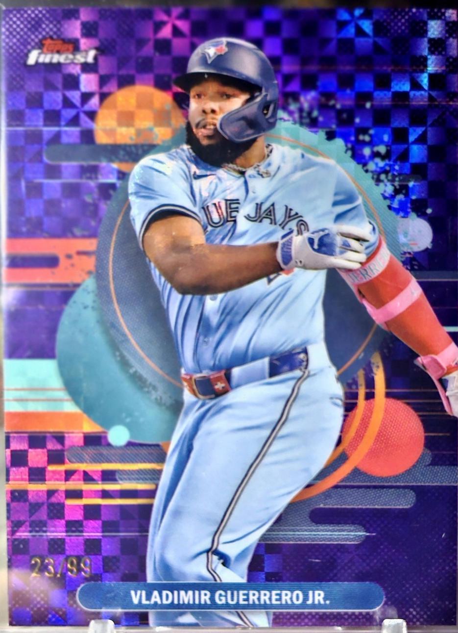 Vladimir Guerrero Jr. [Purple Checkerboard Refractor] #106