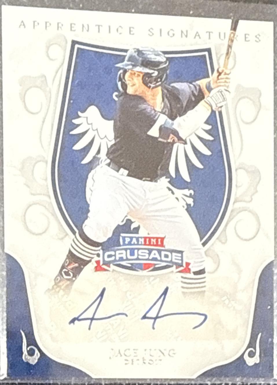Jace Jung #AS-JJG Baseball Cards 2024 Panini Crusade Apprentice Signatures