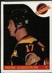 Patrik Sundstrom #115 Hockey Cards 1985 Topps