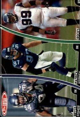 Patrick Kerney, Bryce Fisher, Rocky Bernard [Black] #342