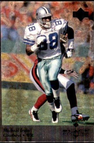 Michael Irvin #56 1997 Upper Deck Black Diamond Football