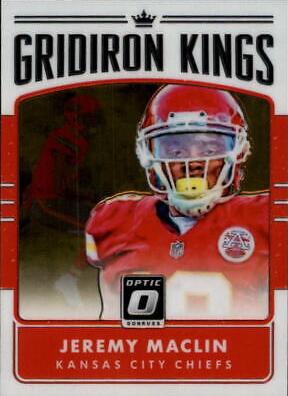Jeremy Maclin #7 Football Cards 2016 Panini Donruss Optic Gridiron Kings