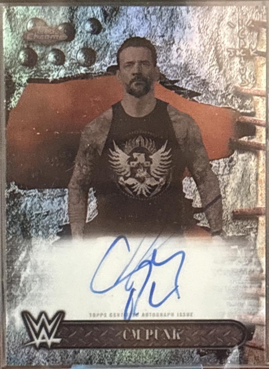 CM Punk #CJA-CM Prices | 2025 Topps Chrome WWE Cactus Jack