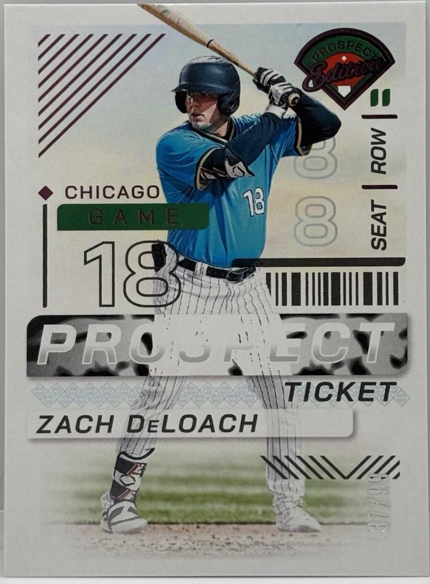 Zach DeLoach [Purple Ticket Holo] #171