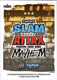 Eve Wrestling Cards 2010 Topps Slam Attax WWE Mayhem