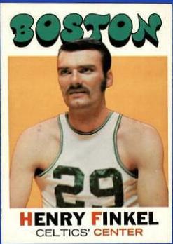 Henry Finkel #18 Basketball Cards 1971 Topps
