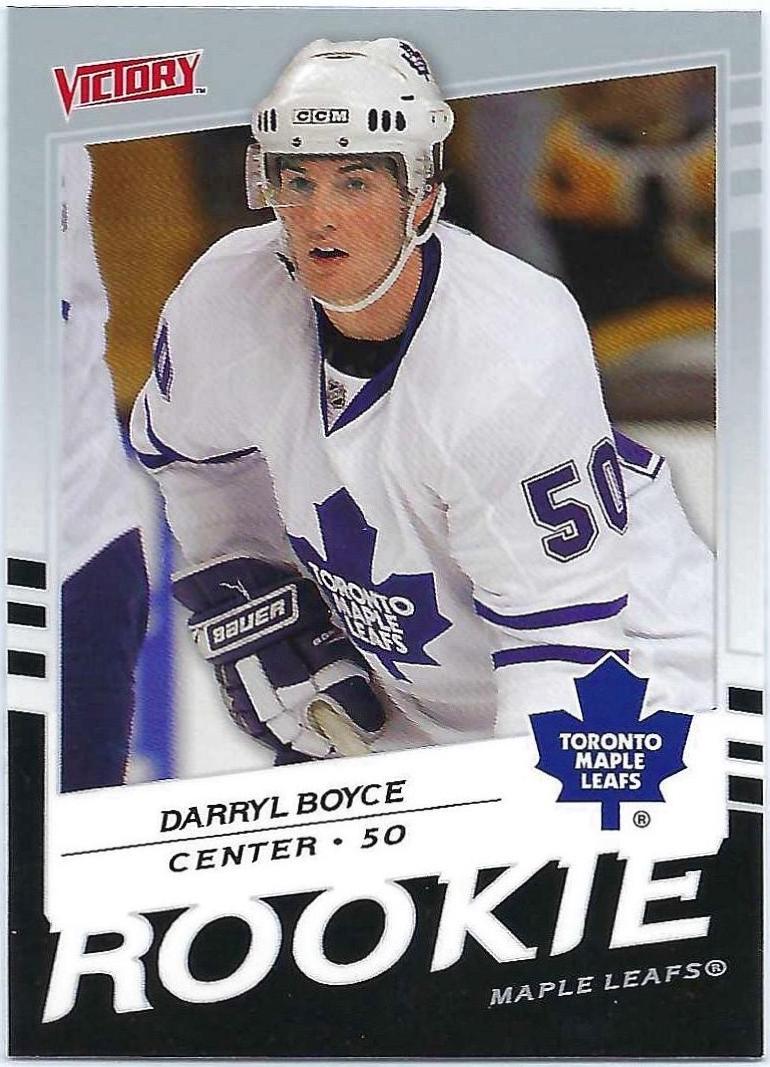 Darryl Boyce #225 Hockey Cards 2008 Upper Deck Victory
