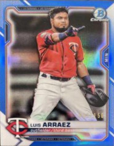 Luis Arraez [Blue Refractor] #39