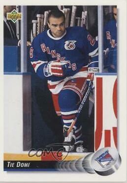 Tie Domi #99 Hockey Cards 1992 Upper Deck