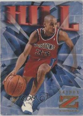Grant Hill #1 Basketball Cards 1996 Skybox Z Force Total