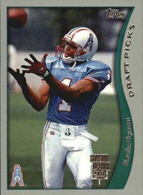 Kevin Dyson #27 Football Cards 1998 Topps Season Opener