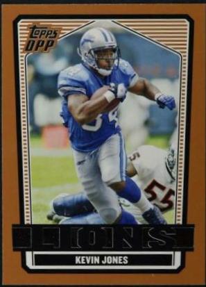 Kevin Jones #32 2007 Topps Draft Picks & Prospects Football