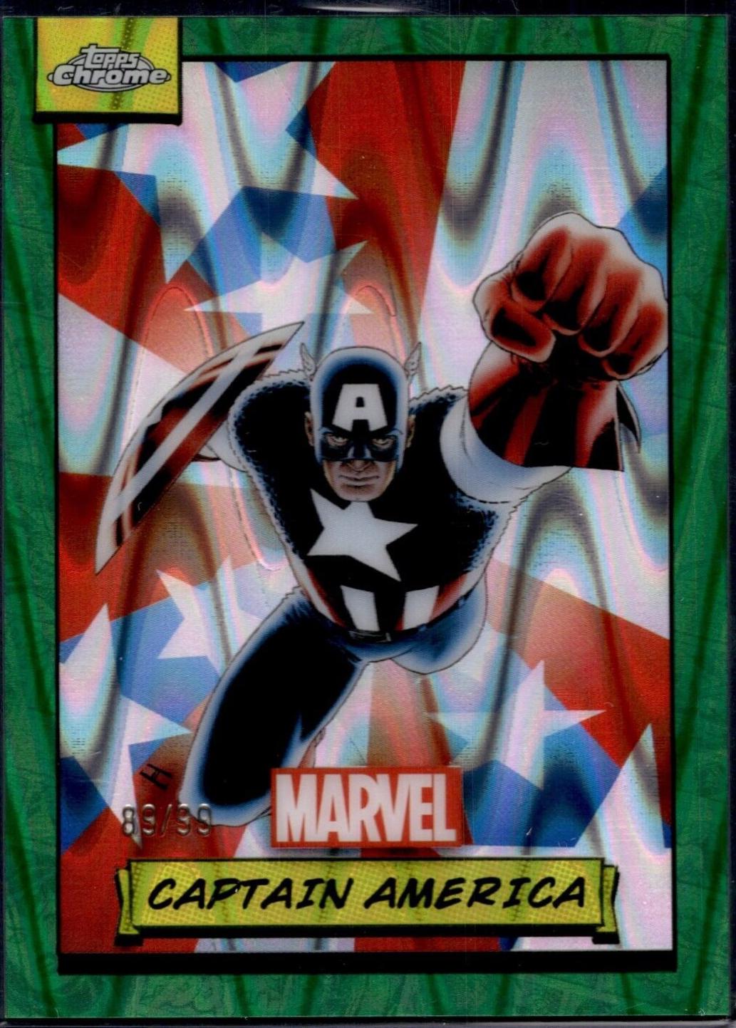 2024 Captain America [Green Gamma Ray Wave] #92